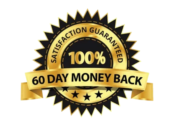 100% 60 days guarantee